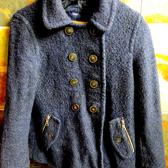 Sz M gap military style coat - Picture 1 of 3